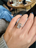 3.59ct Radiant Lab Grown Diamond Engagement Ring IGI Certified Ethical Solitaire 18K Gold