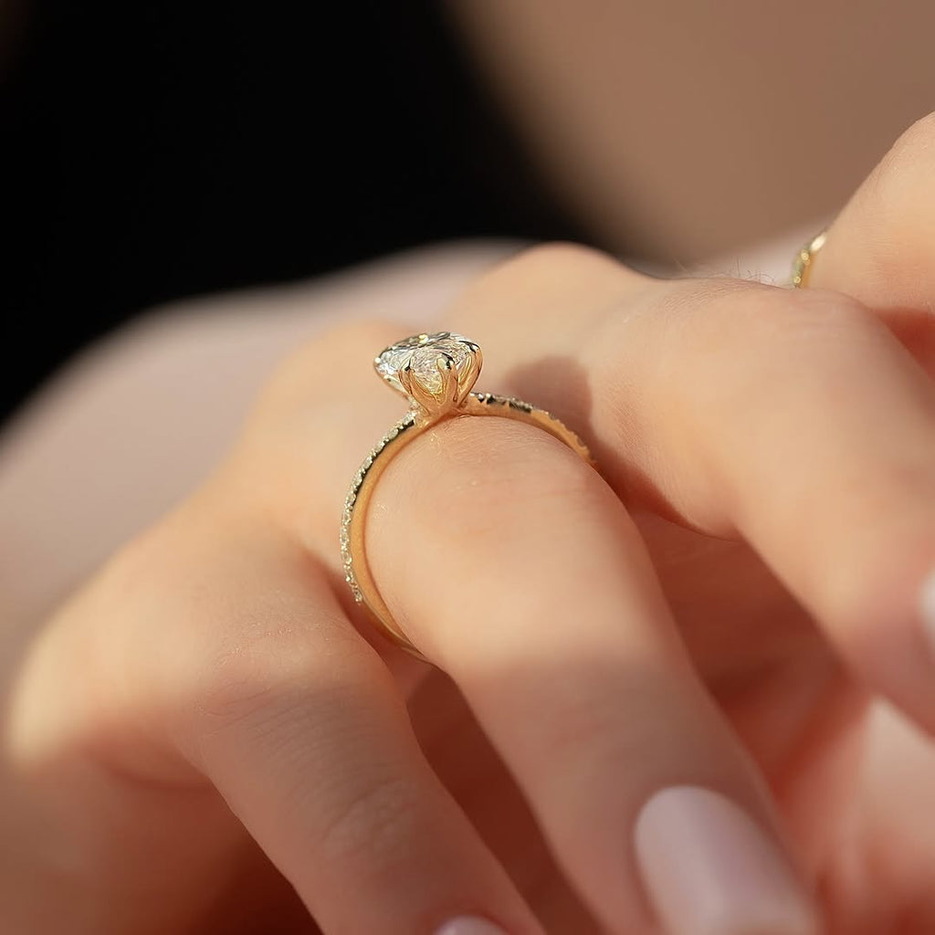 1.5ct Marquise Lab Grown Diamond Ethical Ring