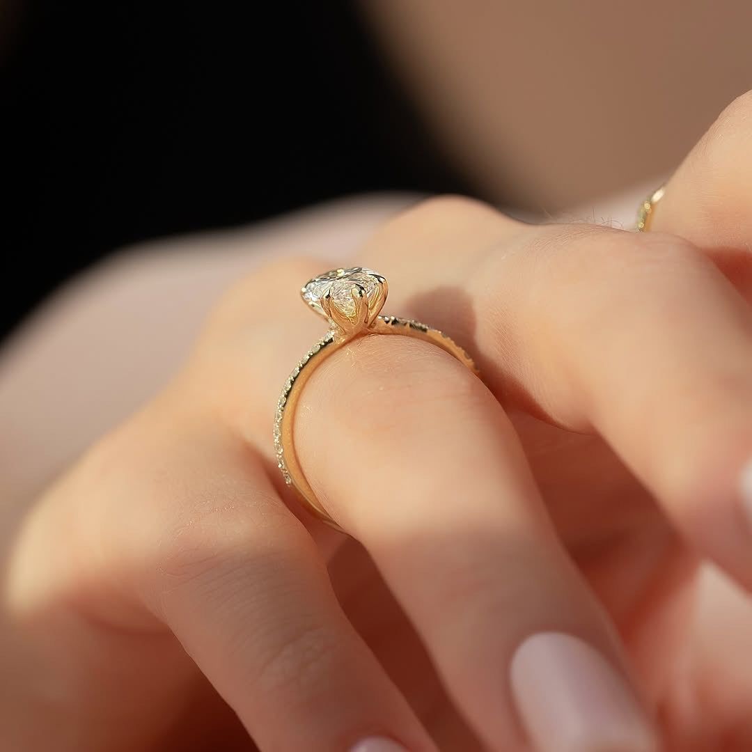 1.5ct Marquise Lab Grown Diamond Ethical Ring