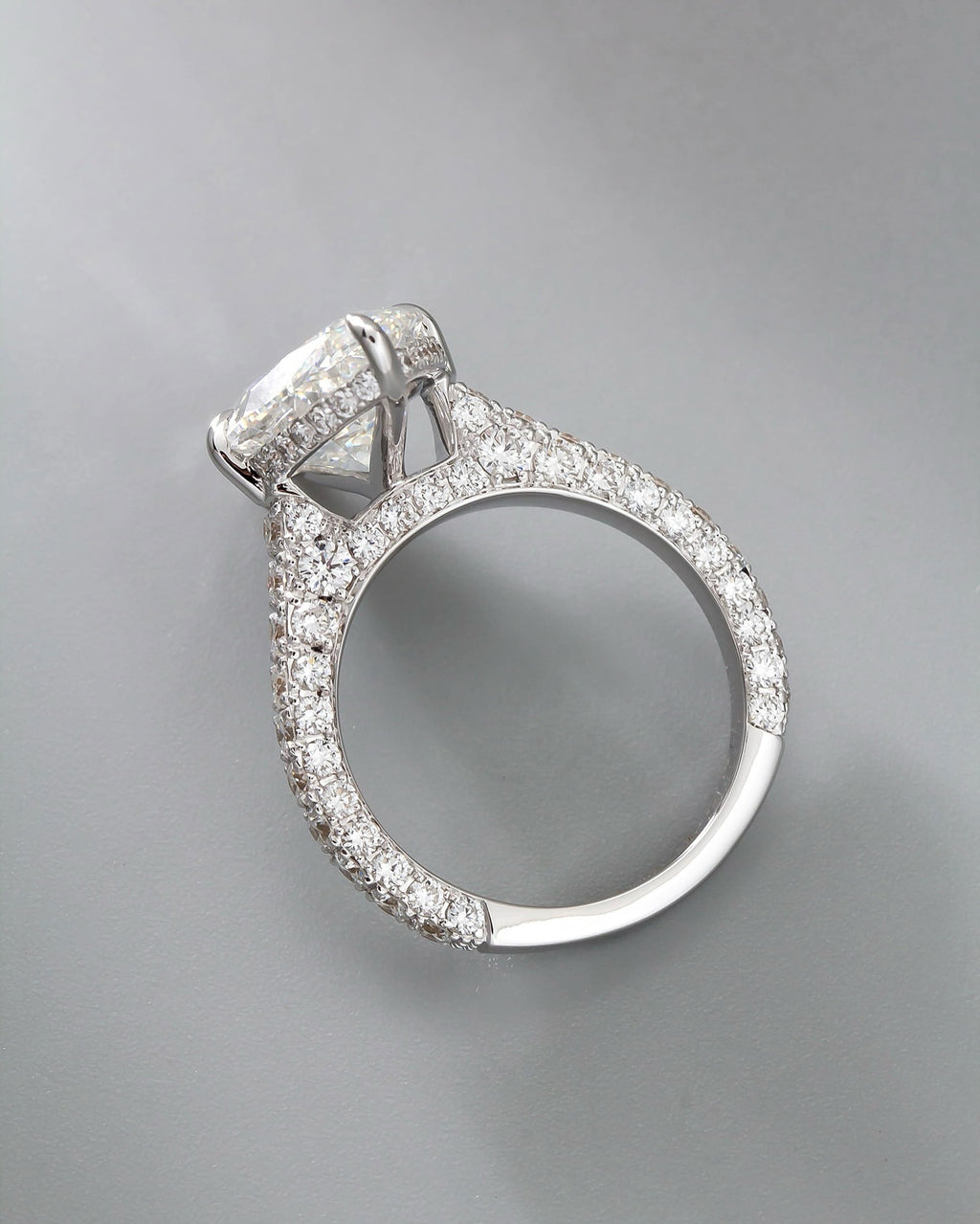 10ct Marquise Lab Grown Diamond IGI Certified Ethical Ring Set 18K Gold - Super Rare