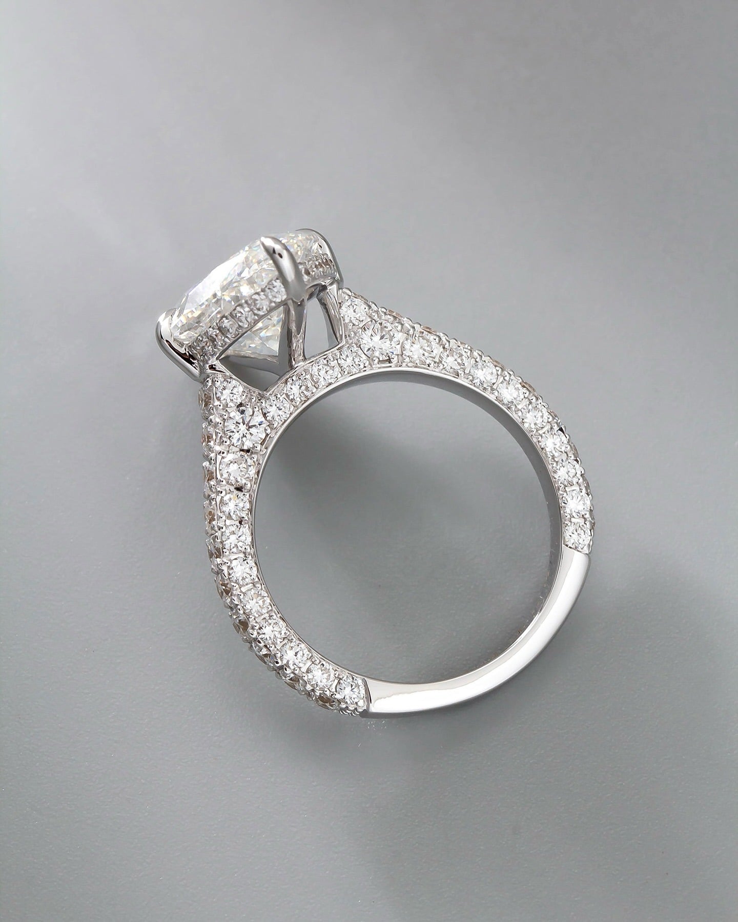 10ct Marquise Lab Grown Diamond IGI Certified Ethical Ring Set 18K Gold - Super Rare