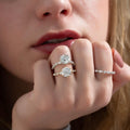 1.6ct Round Lab Grown Diamond IGI Certified Ethical Engagement Ring
